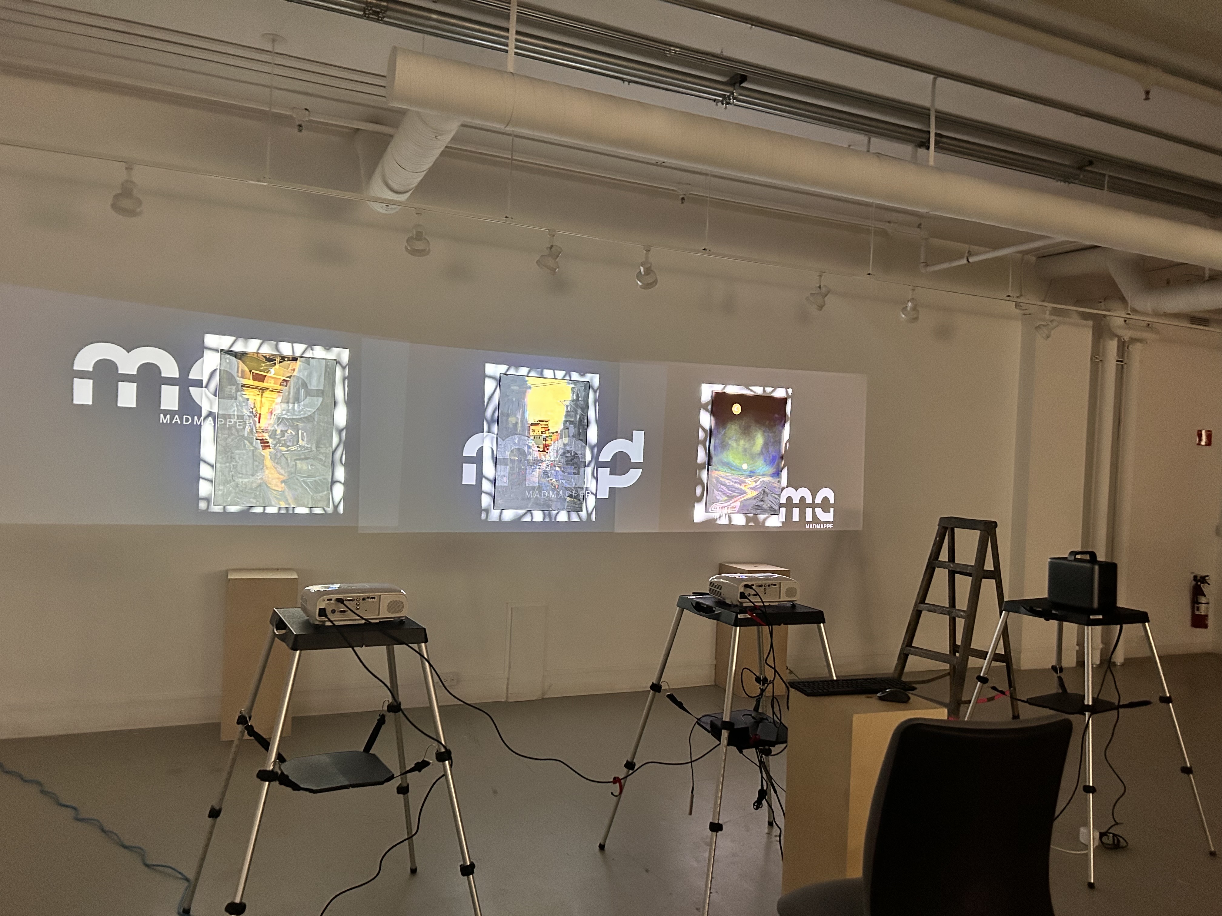 Thesis exhibition space documentation