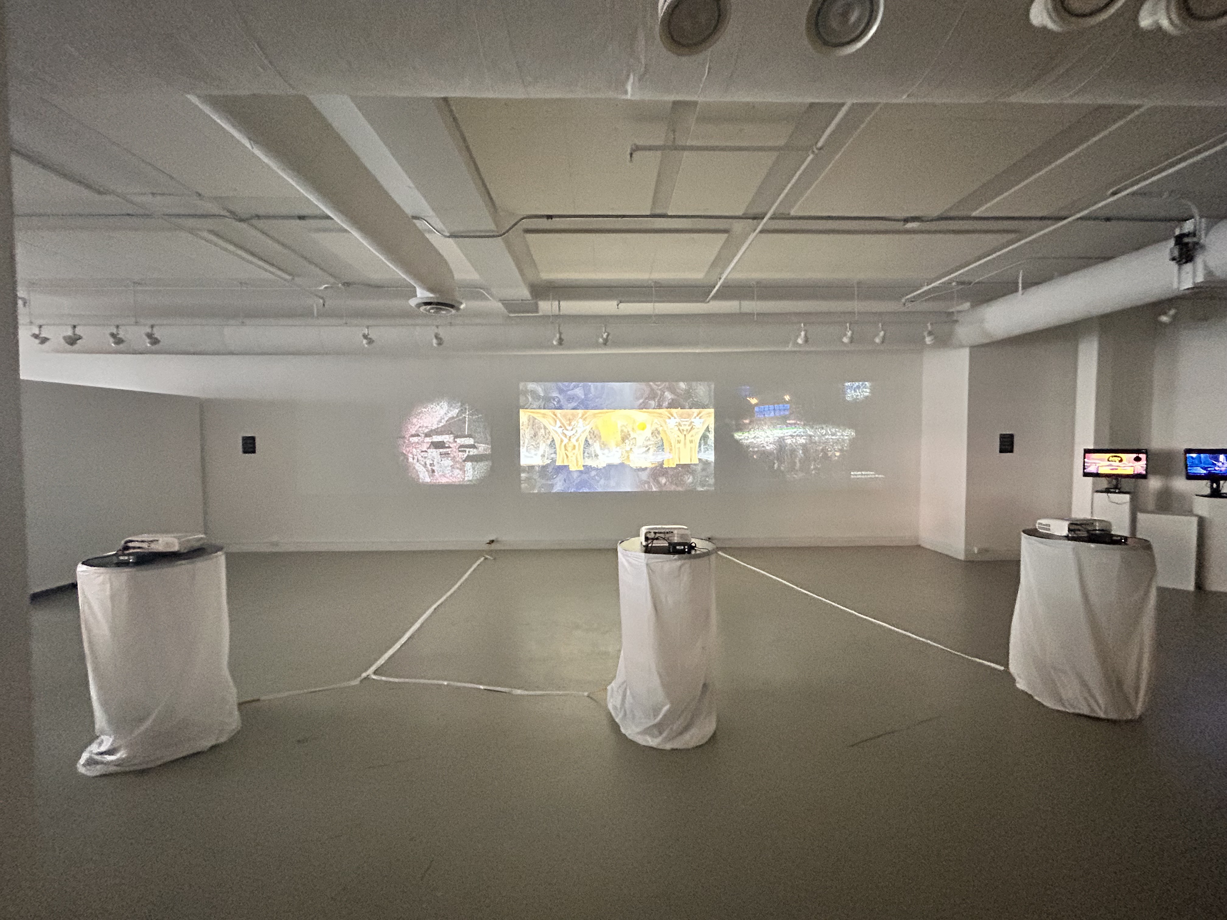 Thesis exhibition installation view