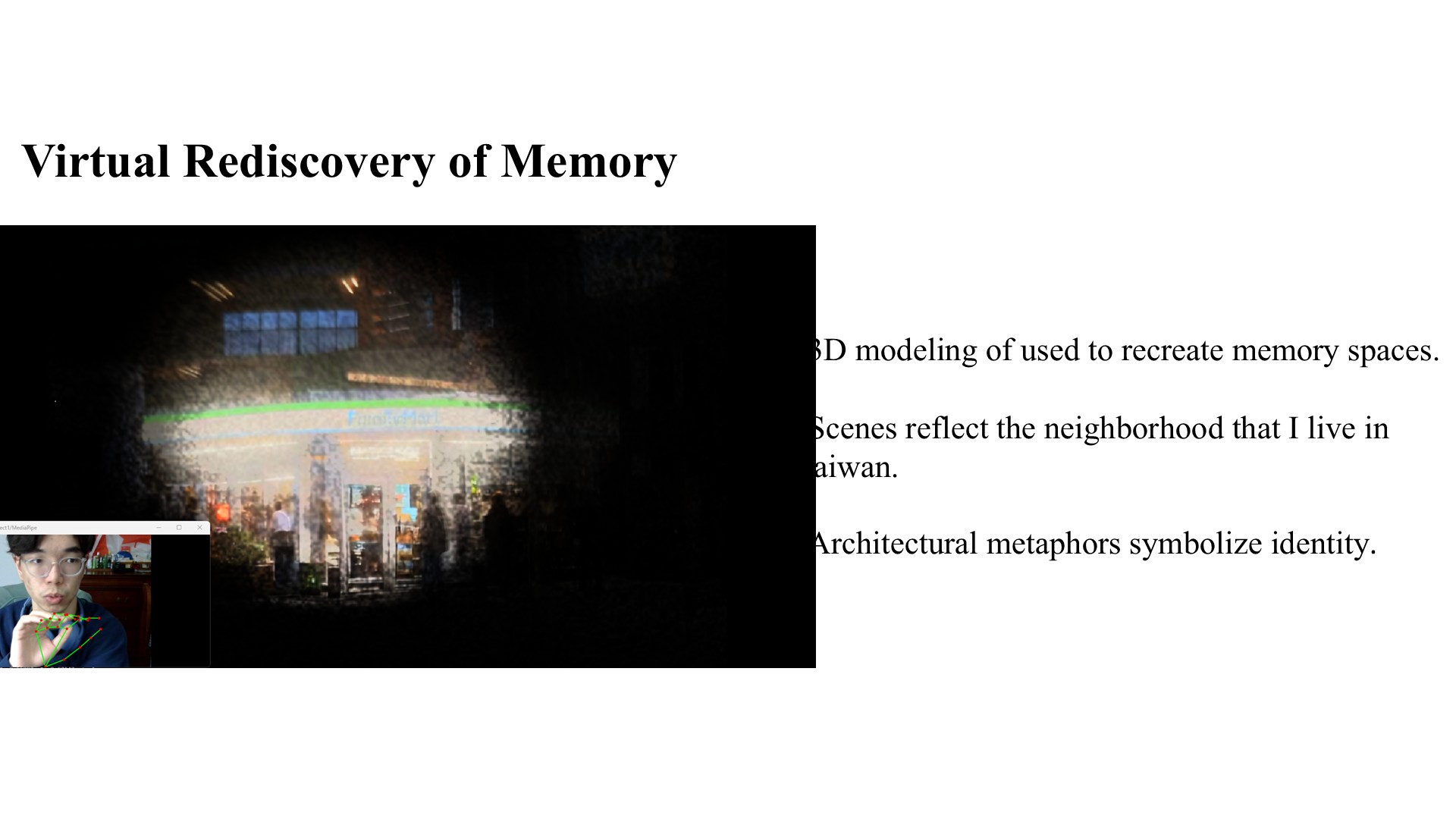 Reveal interaction mode with FamilyMart memory